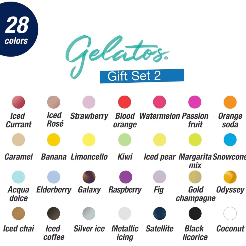 Set 33 piezas Dolce 2 Gelatos Mix and Match Faber-Castell