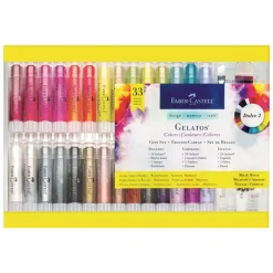 Set 33 piezas Dolce 2 Gelatos Mix and Match Faber-Castell