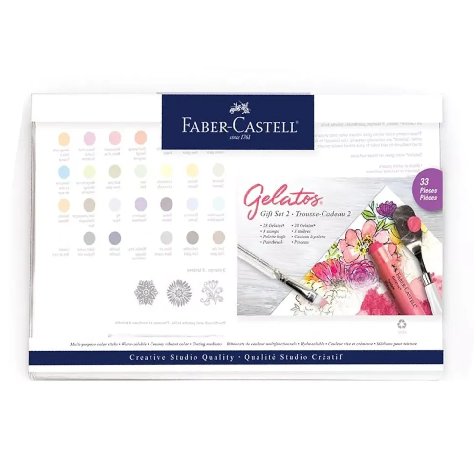 Set 33 piezas Dolce 2 Gelatos Mix and Match Faber-Castell