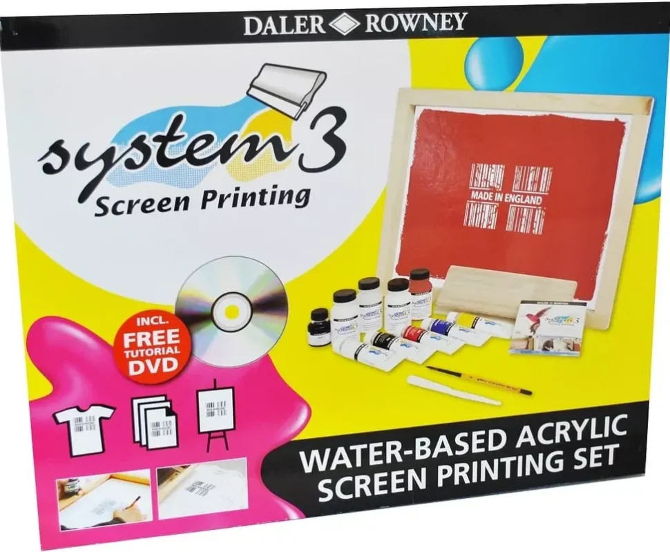 Set 15 piezas serigrafia System3 Daler-Rowney