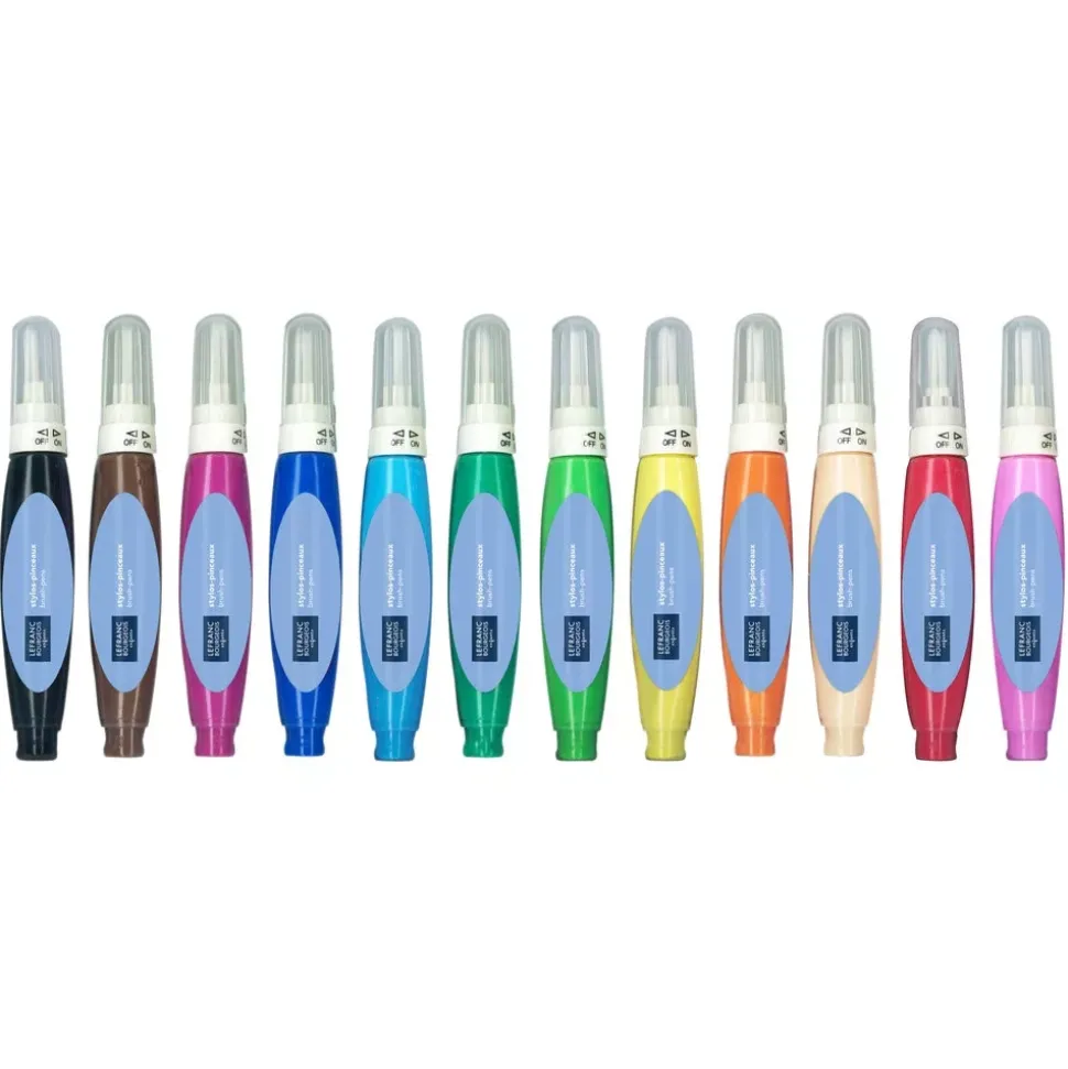 Set 12 pinceles magicos infantiles Lefranc and Bourgeois 15ml
