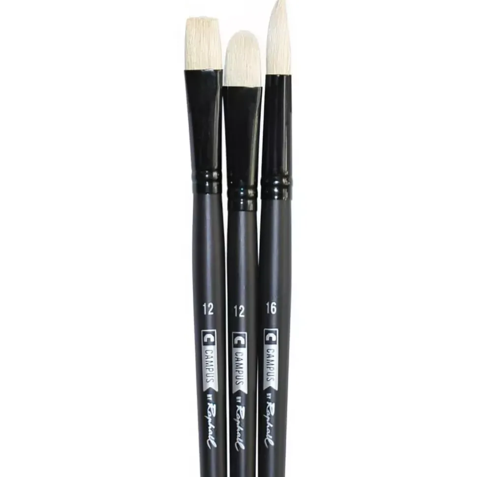 Set 3 Pinceles XL Campus Rapahel