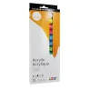 Set 12 pinturas acrílicas Simply Daler-Rowney 12ml