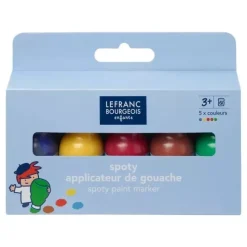 Set 5 rotuladores infantiles Spoty Lefranc and Bourgeois 70ml