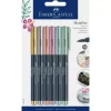 Set 6 Rotuladores Metálicos Creative Studio Faber-Castell