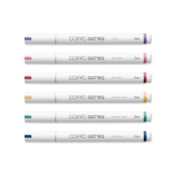 Set 6 rotuladores multisuperficie Deep Colors Acrea Copic