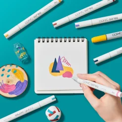Set 6 rotuladores multisuperficie Deep Colors Acrea Copic