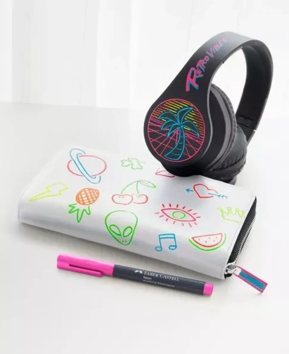 Set 6 Rotuladores Neón 1.5 Creative Studio Faber-Castell