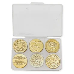 Set 6 sellos de lacre Wax and Seals Stamperia