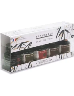 Set 5 Tintas de Dibujo Terracotta Sennelier 30ml
