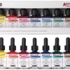Set 9 tintas líquidas AeroColor Profesional Schmincke 28ml