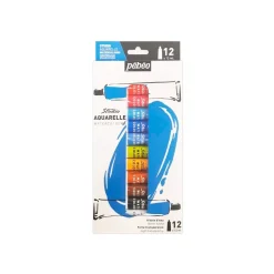 Set 12 Tubos Acuarela Studio Aquarelle Pebeo 12ml