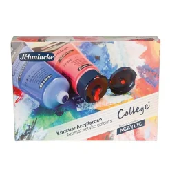 Set 5 tubos de acrílico College Schmincke 75ml