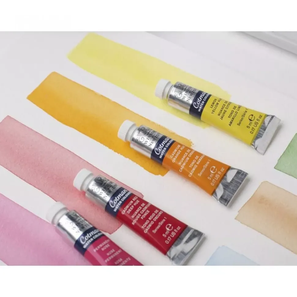 Set 10 Tubos de Acuarela Cotman Winsor & Newton 5ml