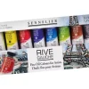 Set 8 tubos de óleo Fino Rive Gauche Sennelier 40ml