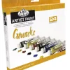 Set 24 Tubos Gouache Royal & Langnickel 21ml