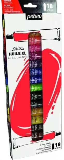 Set 18 Tubos Óleo Studio Huile XL Pebeo 12ml