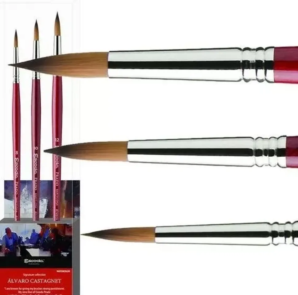 Set acuarela sintético Prado 3174 Álvaro Castagnet 8601-1 Escoda