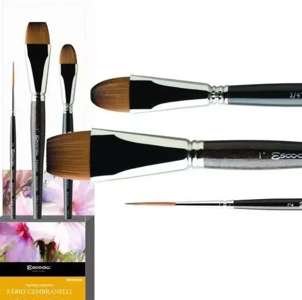 Set acuarela sintético Prado Fabio Cembranelli 8607-2 Escoda