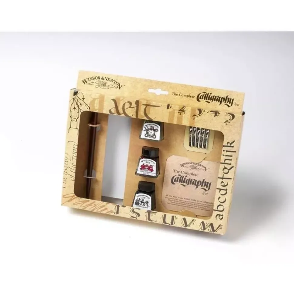 Set completo de caligrafía Winsor and Newton