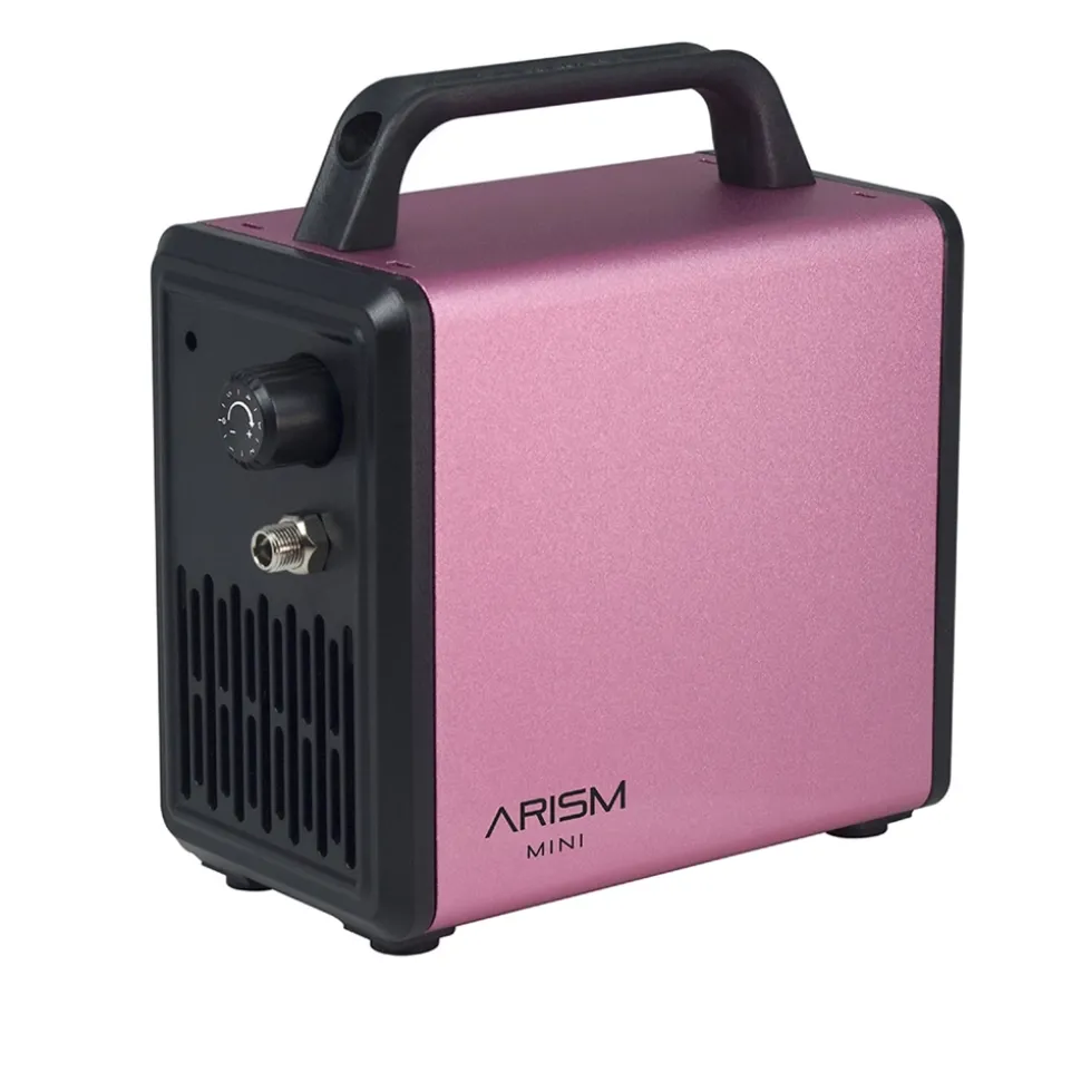 Set compresor Arism Mini Sakura Pink con HB-040 y accesorios Sparmax