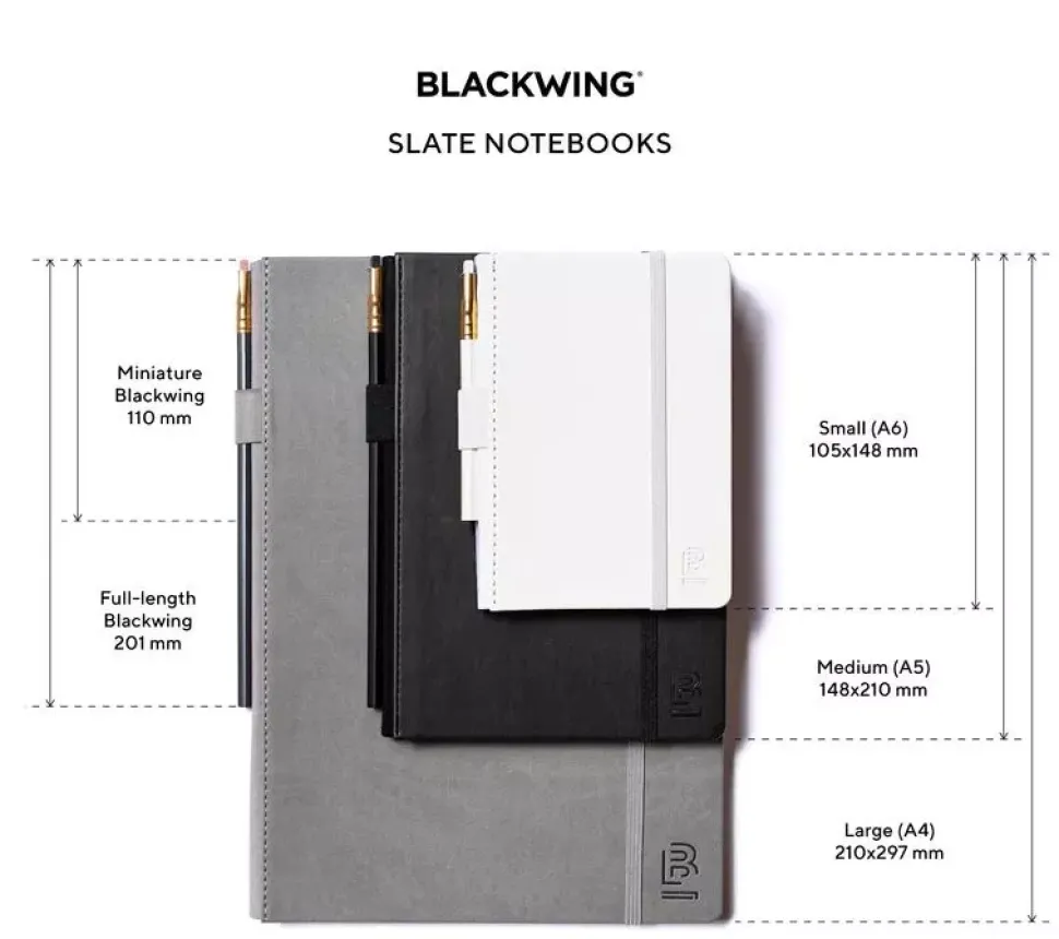 Set Cuaderno A6 y Lapicero Slate Blackwing