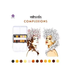 Set de 12 acuarelas Complexion Prima Marketing