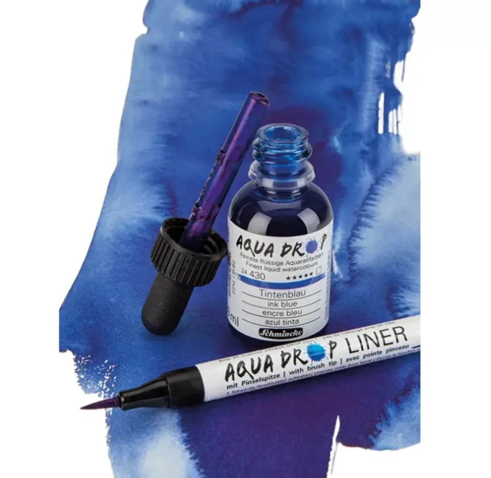 Set de 5 acuarelas líquidas Aqua Drop Schmincke 30ml
