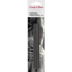 Set de 5 carboncillos naturales Conté à Paris 6mm