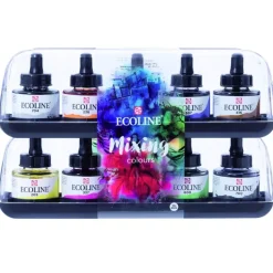Set de 10 Ecoline Mixing acuarela líquida