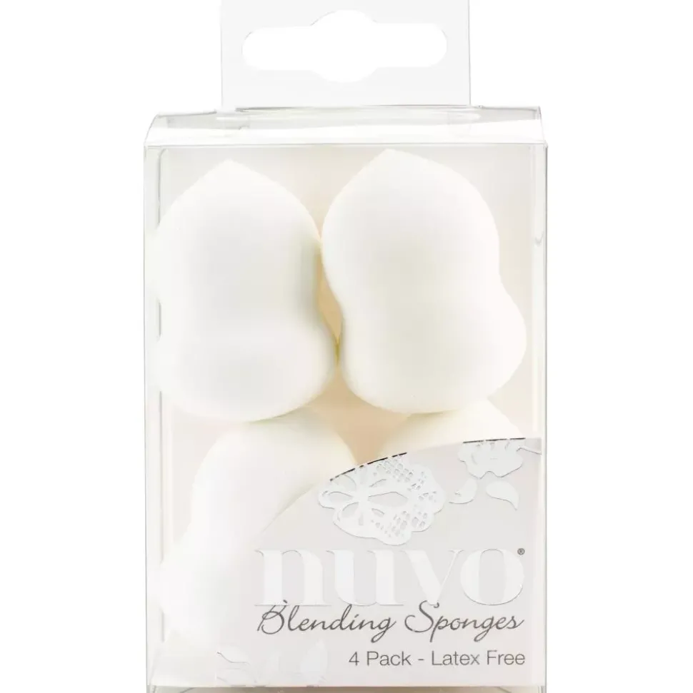 Set de 4 esponjas para mezclar Nuvo
