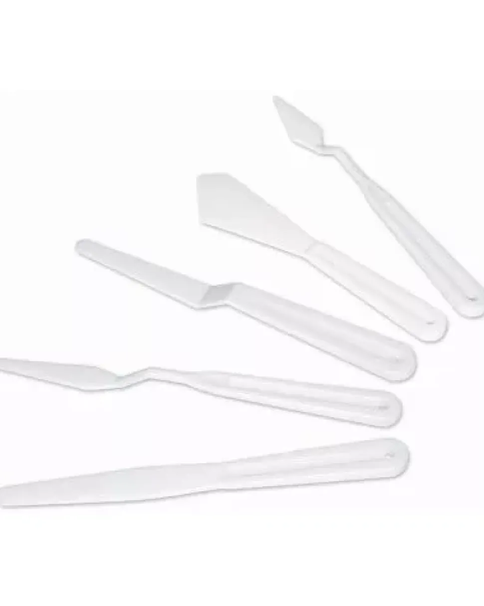 Set de 5 Espátulas de Plástico Talens