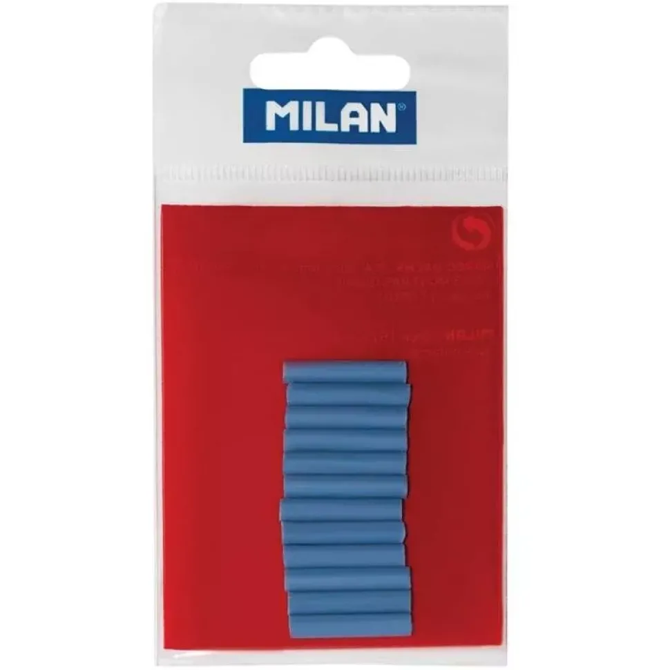Set de 12 Gomas para tinta y lápiz para goma eléctrica Milan
