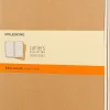 Set de 3 libretas Cahier Kraft Líneas 19x26cm Moleskine