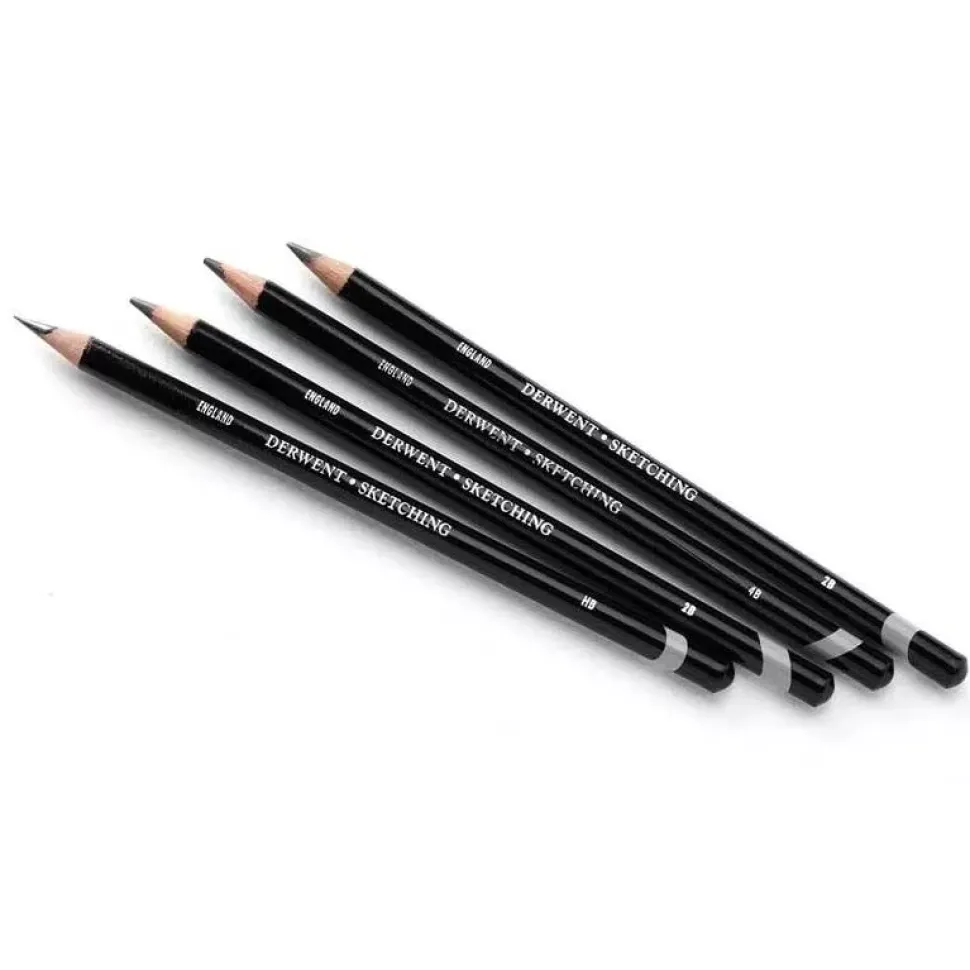 Set de 4 lápices Sketching Derwent