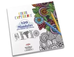 Set de 120 Mandalas + 24 Lápices de Colores Alpino