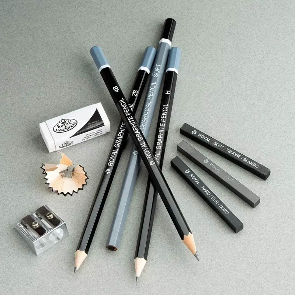 Set de 21 Piezas Essential Sketching Royal & Langnickel