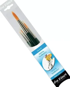 Set de 4 pinceles acuarela redondos 4219 Nova da Vinci