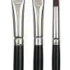 Set de 3 Pinceles Fibra Teijín Mango Largo #01 Rembrandt