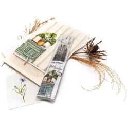 Set de 5 pinceles para acuarela boho de Frau von Nommel da Vinci