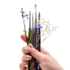 Set de 5 pinceles para acuarela boho de Frau von Nommel da Vinci