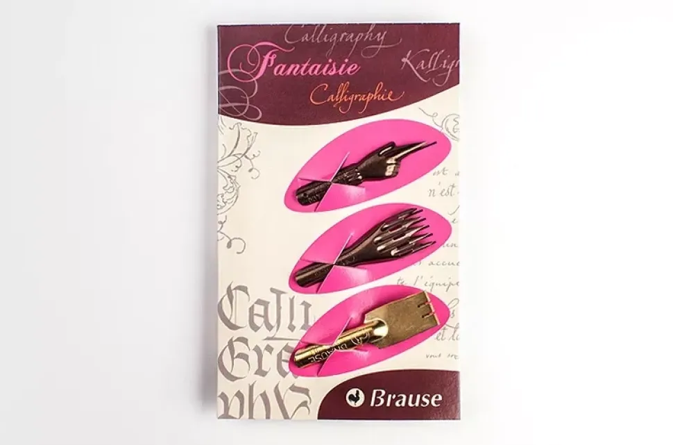 Set de 3 plumillas Fantasy Brause