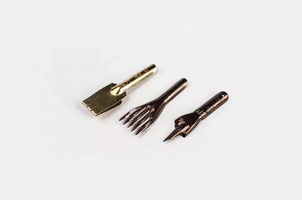 Set de 3 plumillas Fantasy Brause