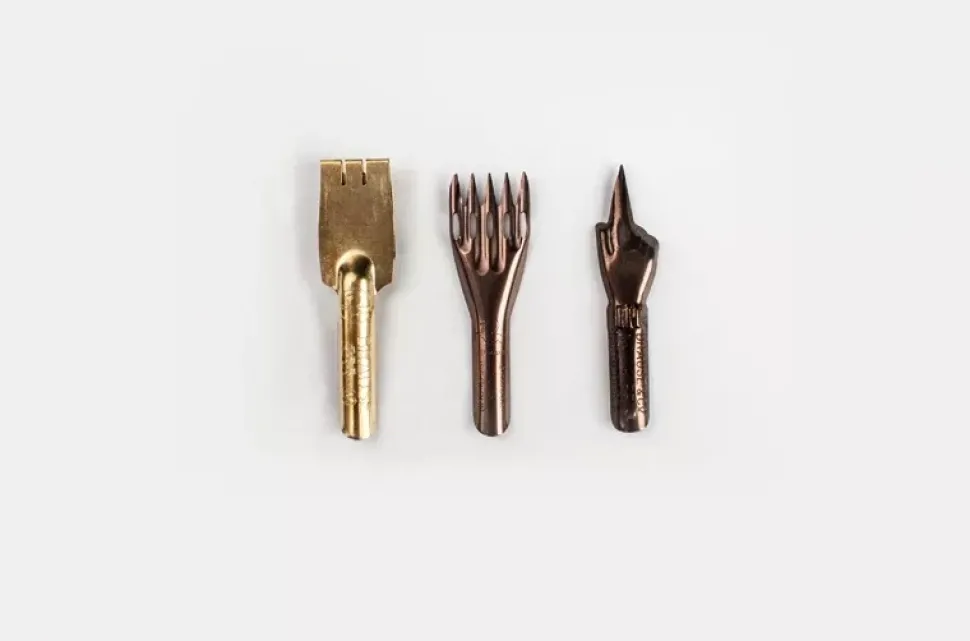 Set de 3 plumillas Fantasy Brause