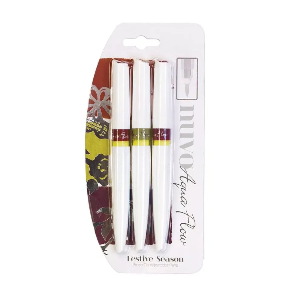 Set de 3 rotuladores Aqua Flow Festive Season