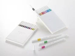 Set de 10 rotuladores calibrados Emott Posca Uni-Ball