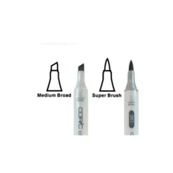 Set de 6 Rotuladores Copic Sketch Grises