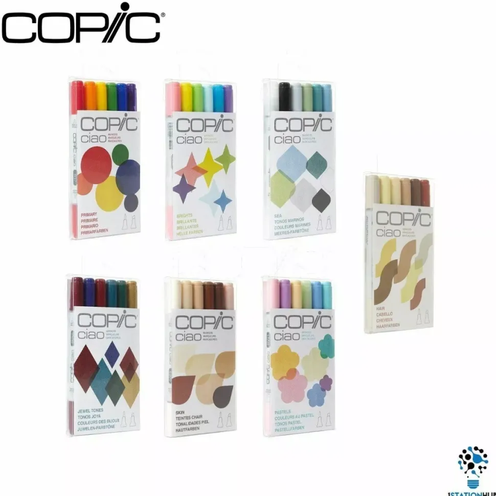 Set De 6 Rotuladores Copic Ciao Tonos Joya
