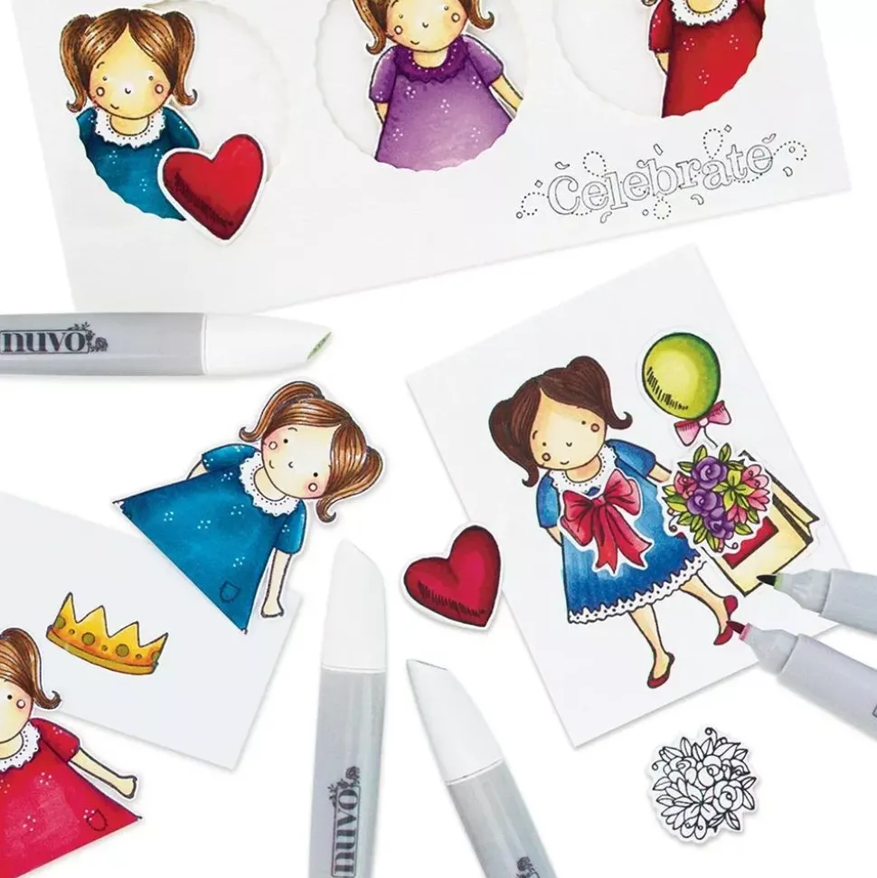 Set De 3 Rotuladores Creative Pen Honey Amber Nuvo