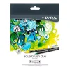 Set de 24 rotuladores doble punta Aqua Brush Duo